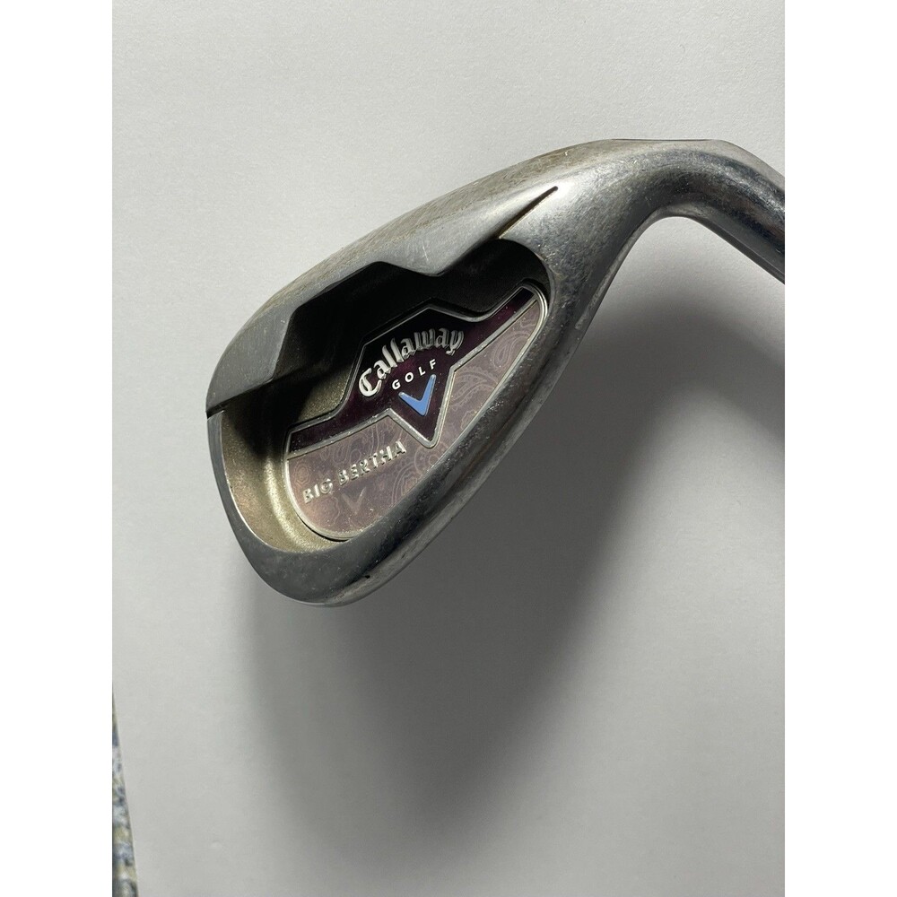Lady Callaway Big Bertha Single P Iron Factory 45g Low Flex Graphite Women's